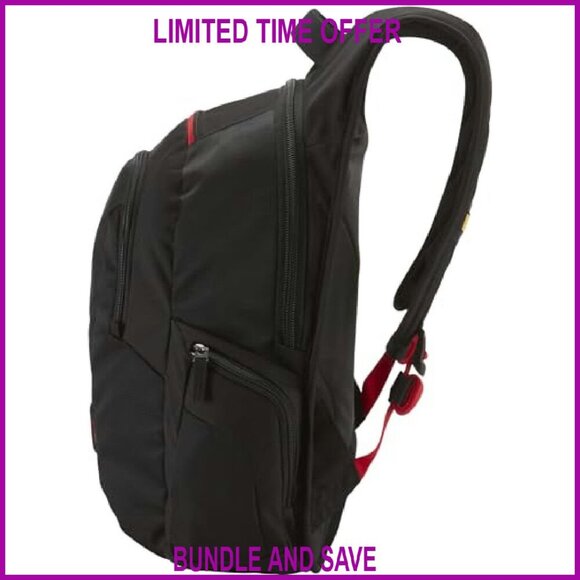 16-Inch Laptop Backpack, Polyester, Adjustable Straps, Water Resistant